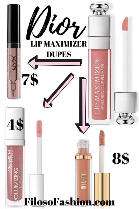 dupe for dior lip glow|dior lip maximizer dupe.